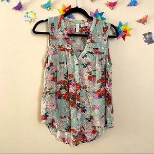 🌟Meadow Rue by Anthropologie sleeveless blouse